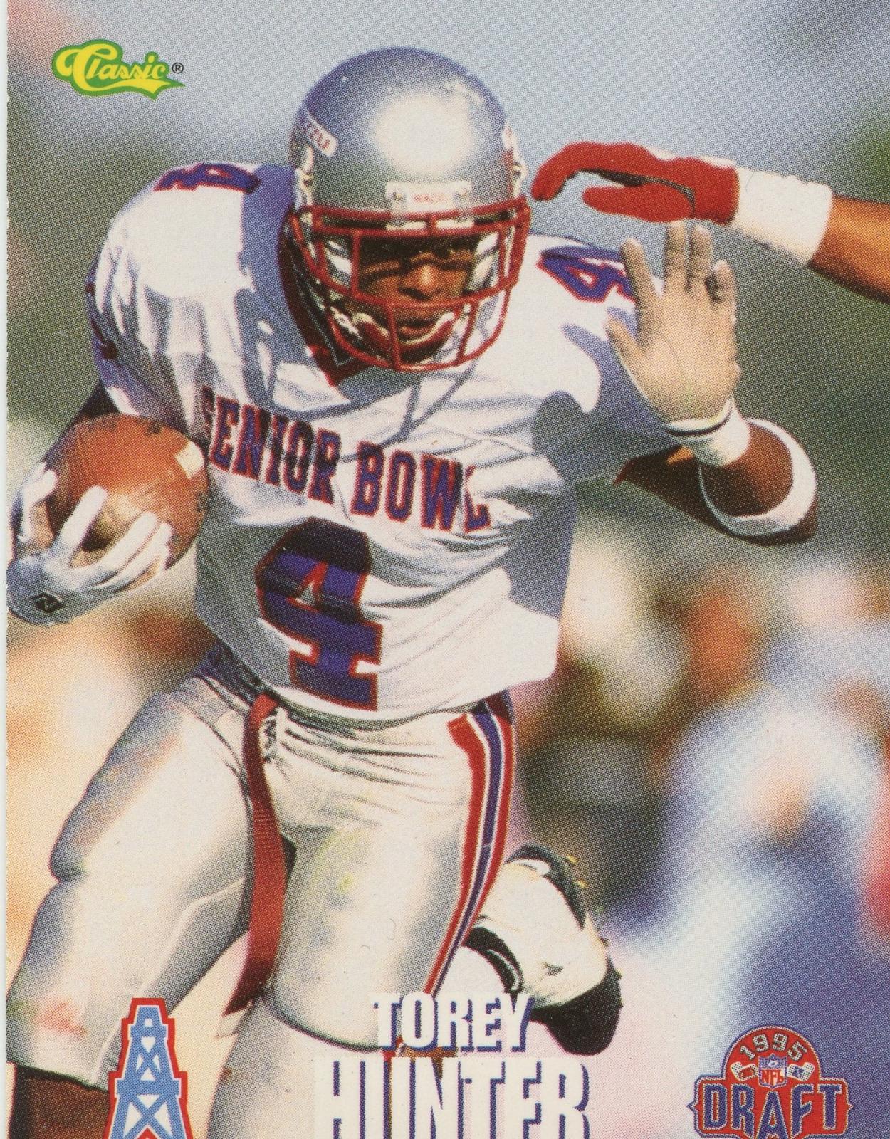 Torey Hunter #93 Football Cards 1995 Classic NFL Rookies