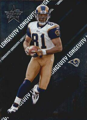 Torry Holt #84 2004 Leaf Rookies & Stars Longevity Football