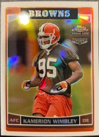 Kamerion Wimbley [Refractor] #166