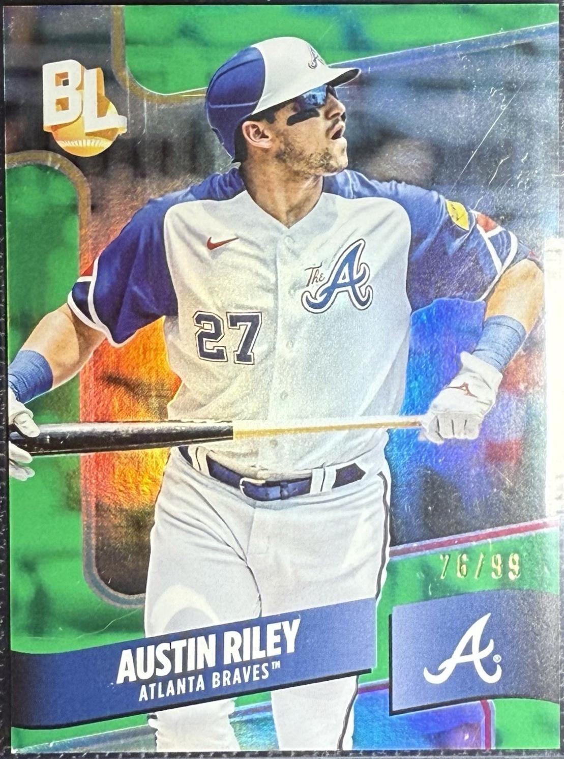 Austin Riley #WR-10 2024 Topps Big League Wrapper Redemption Baseball