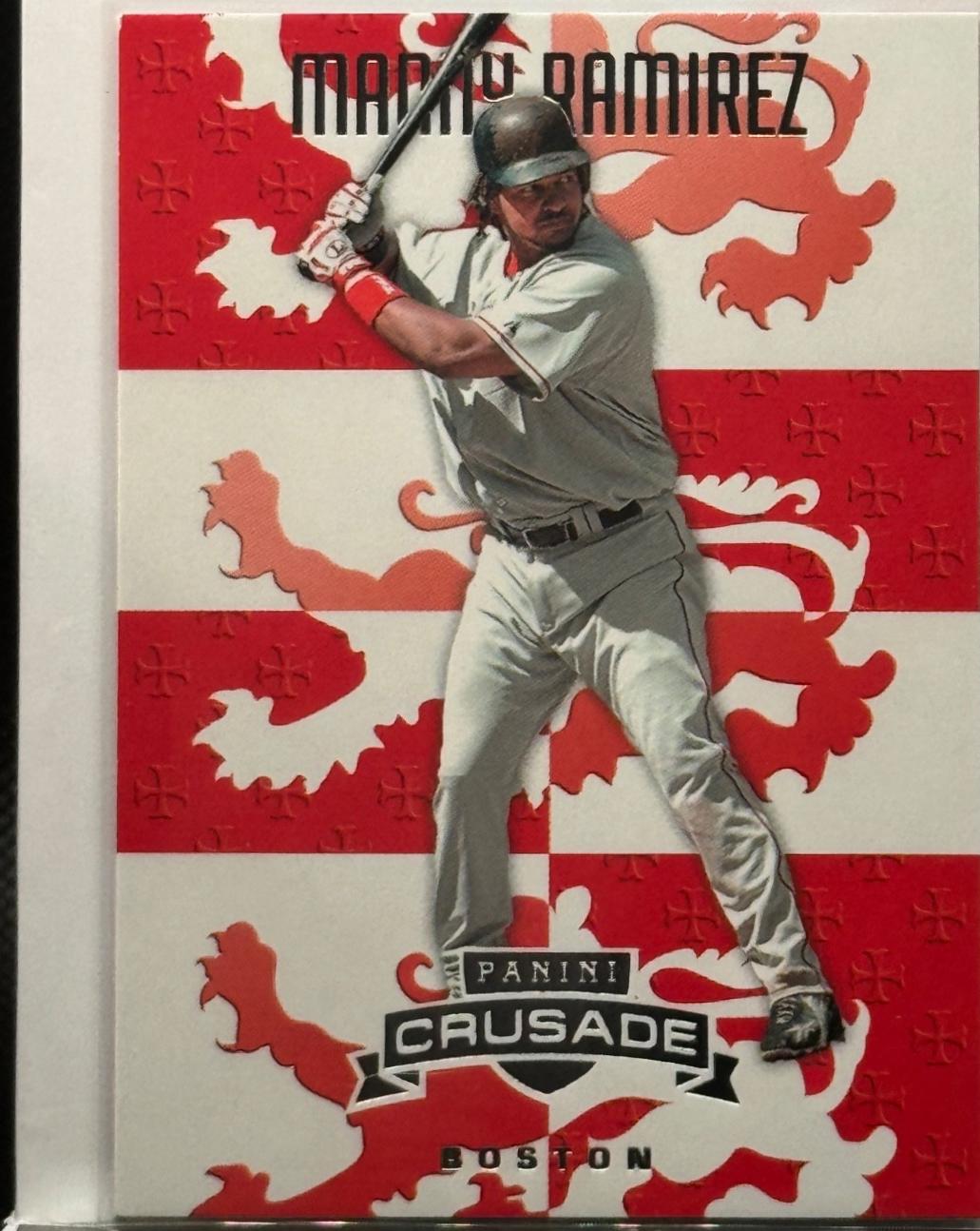 Manny Ramirez #71 2025 Panini Crusade Baseball