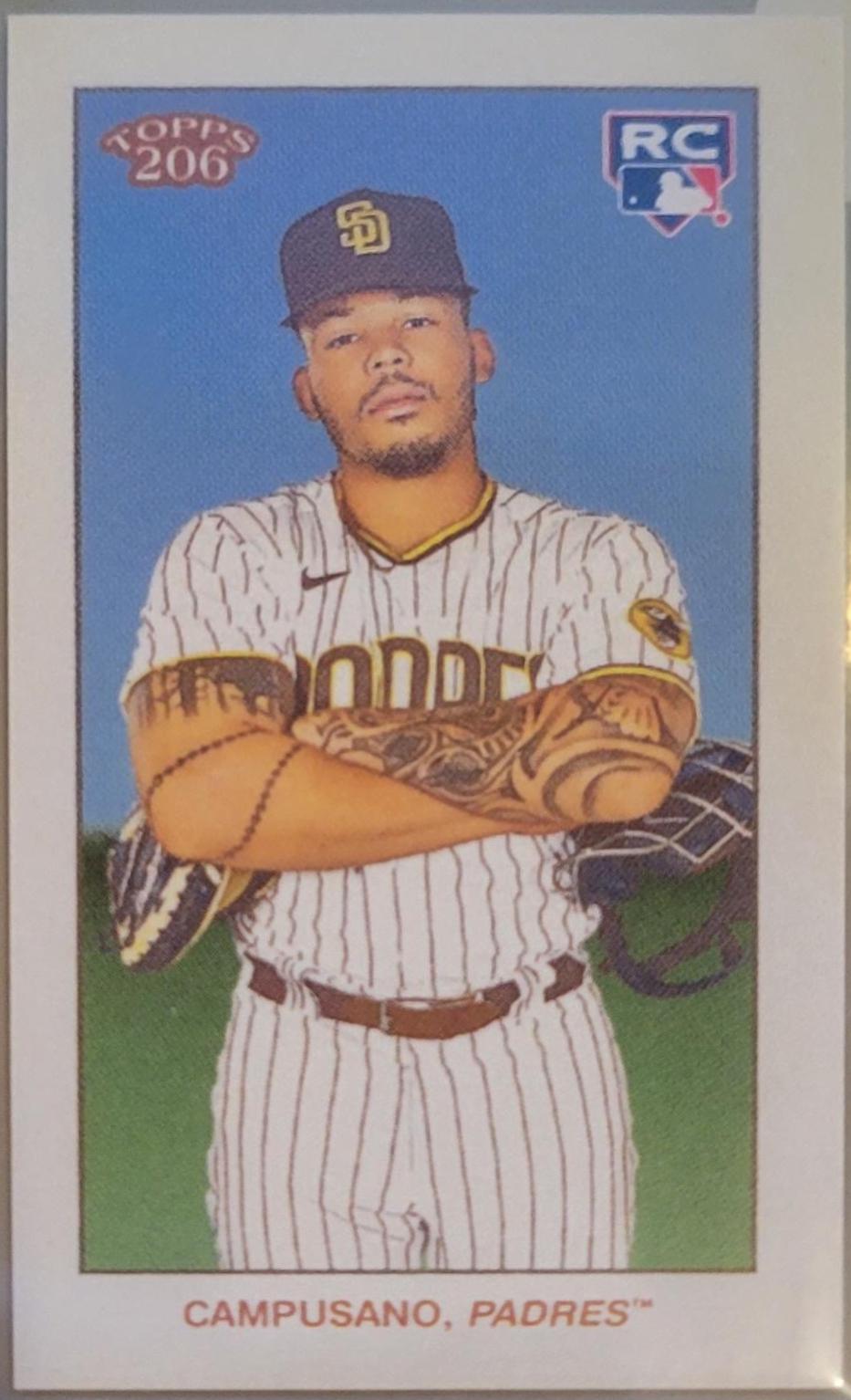 Luis Campusano #11 - Wave 2 Baseball Cards 2021 Topps T206
