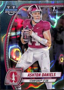 Ashton Daniels [Teal Lava Refractor] #16