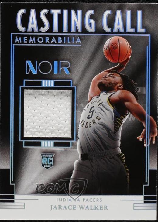 Jarace Walker #CCM-JAR Basketball Cards 2023 Panini Noir Casting Call Memorabilia
