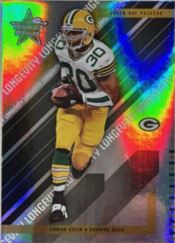 Ahman Green #33 Football Cards 2004 Leaf Rookies & Stars