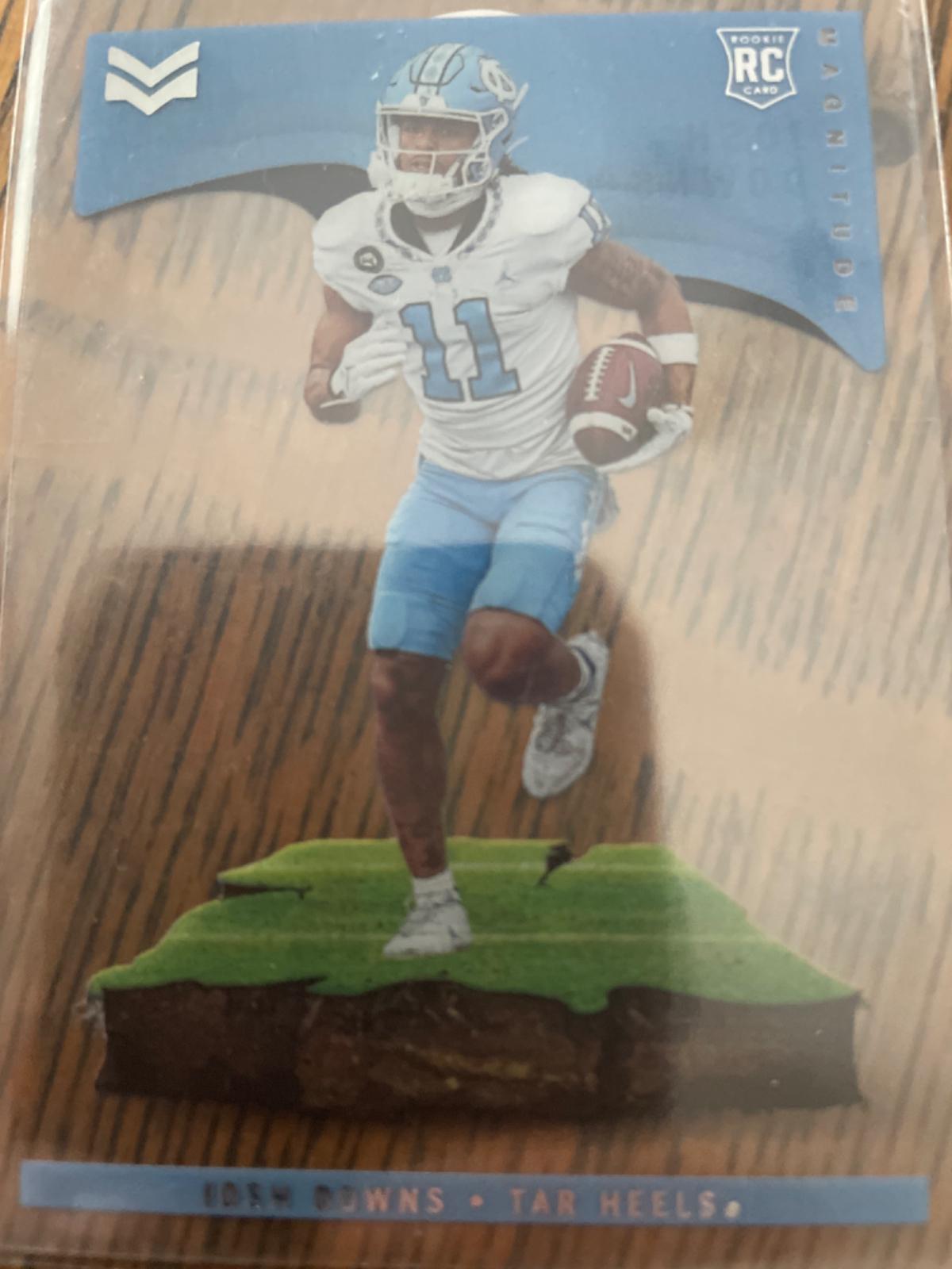 Josh Downs #6 Football Cards 2023 Panini Chronicles Draft Picks Magnitude