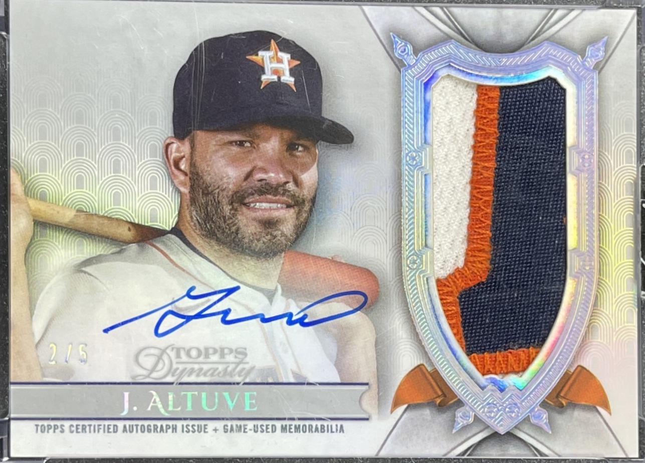Jose Altuve [Silver Autograph Patch] #DAP-JA8
