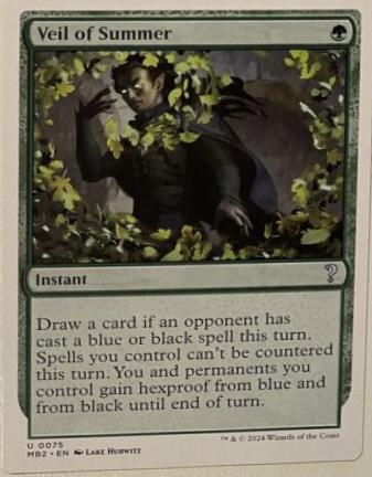 Veil of Summer #75 Magic Mystery Booster 2