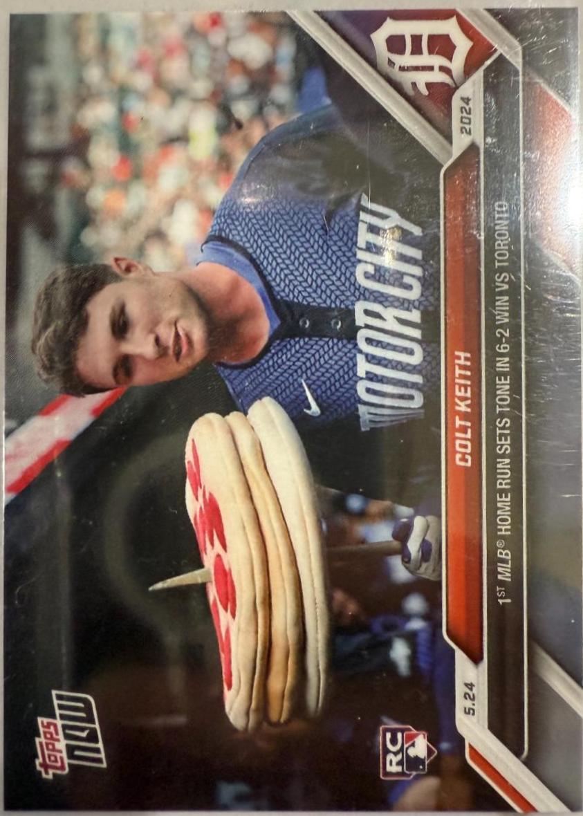Colt Keith #228 Baseball Cards 2024 Topps Now
