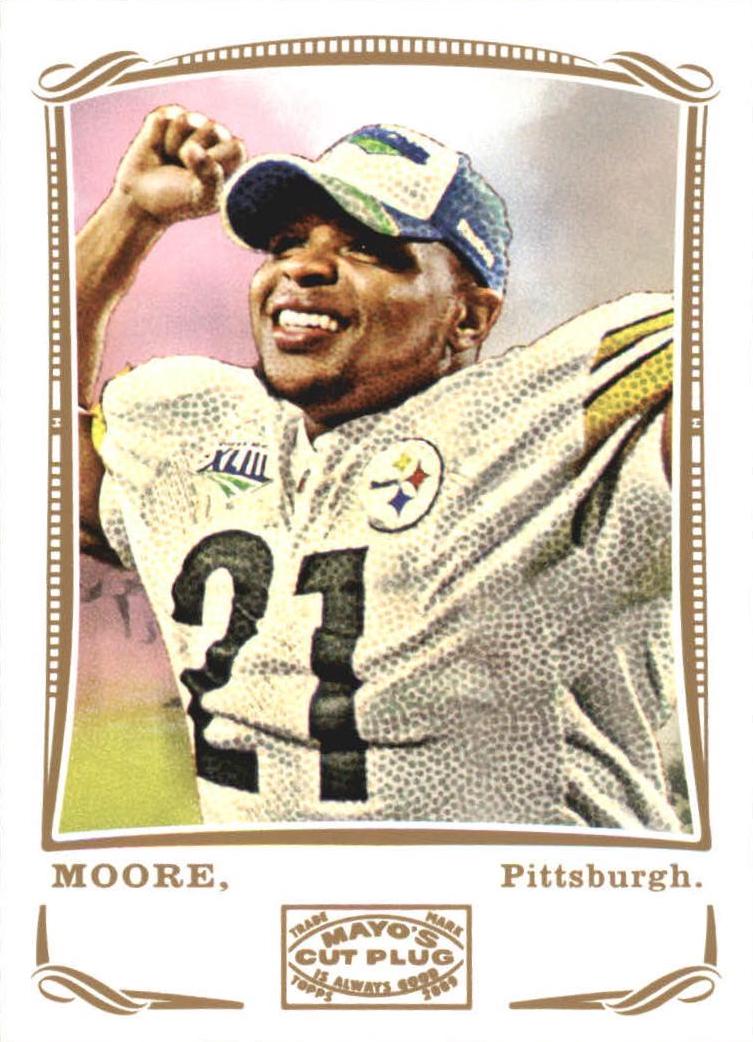 Mewelde Moore #189 2009 Topps Mayo Football