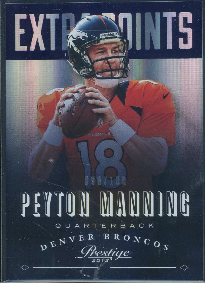 Peyton Manning [Extra Points Purple] #58