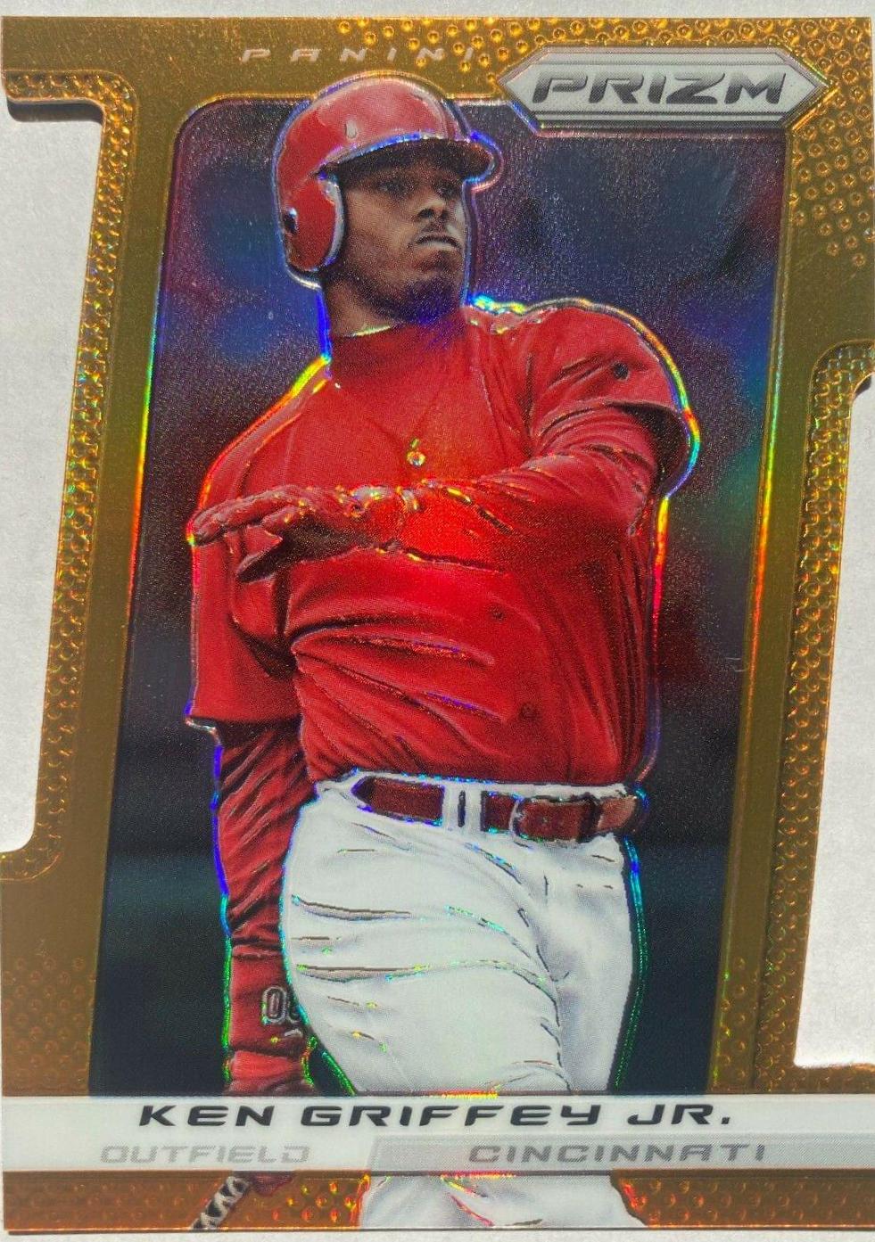 Ken Griffey Jr. [Orange Die Cut] #183