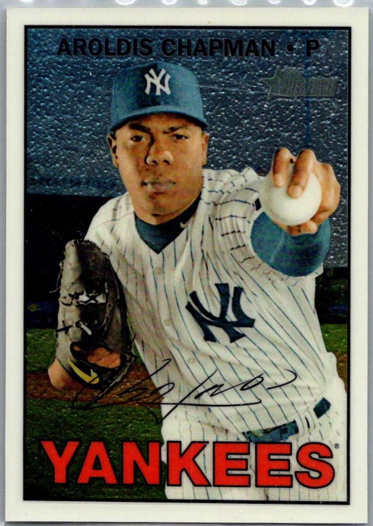Aroldis Chapman [Portrait Chrome] #718
