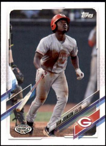 Ivan Johnson #PD-102 Baseball Cards 2021 Topps Pro Debut
