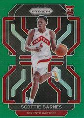 Scottie Barnes [Green Prizm] #320 Prices [Rookie] | 2021 Panini