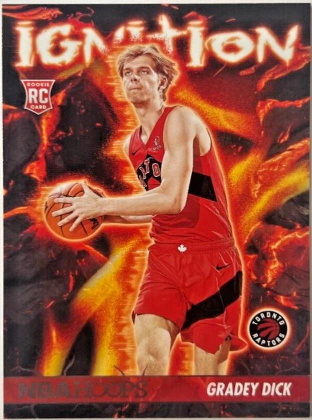 Gradey Dick #12 Basketball Cards 2023 Panini Hoops Ignition