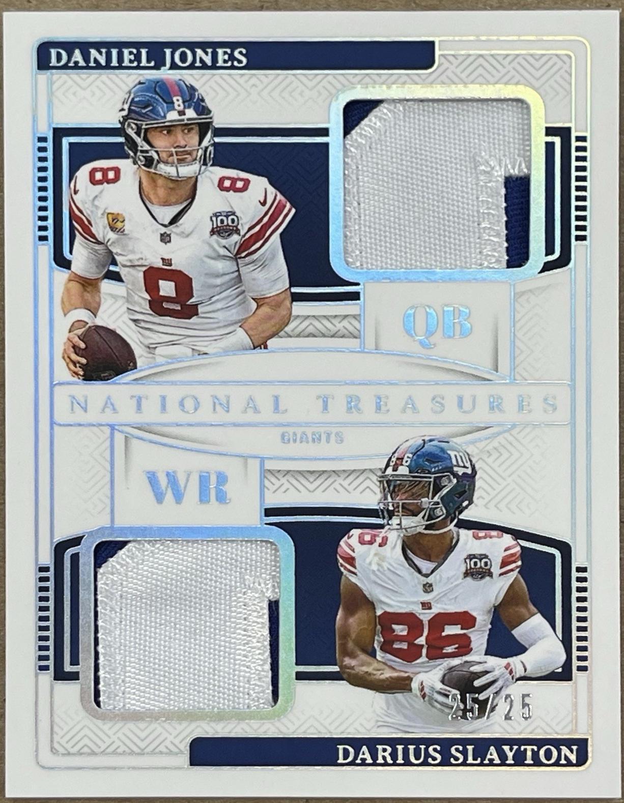 Daniel Jones / Darius Slayton [Holo Silver] #23 Prices | 2024