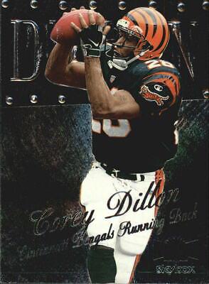 Corey Dillon #22 Football Cards 1999 Metal Universe