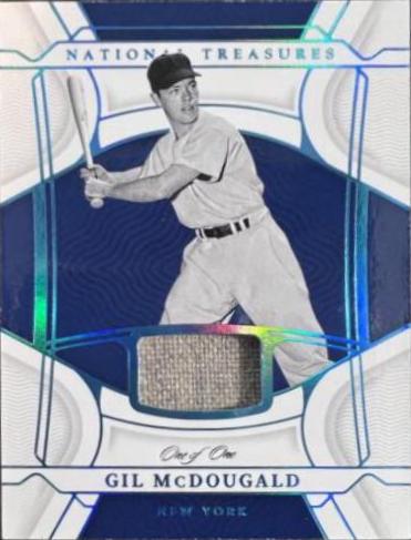 Gil McDougald #7 Baseball Cards 2022 Panini National Treasures
