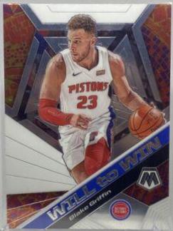 Blake Griffin #5 Basketball Cards 2019 Panini Mosaic Will to Win