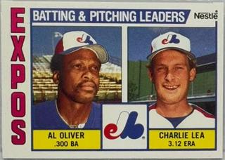 Expos Batting & Pitching Leaders