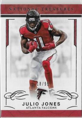 Julio Jones #6 Football Cards 2016 Panini National Treasures