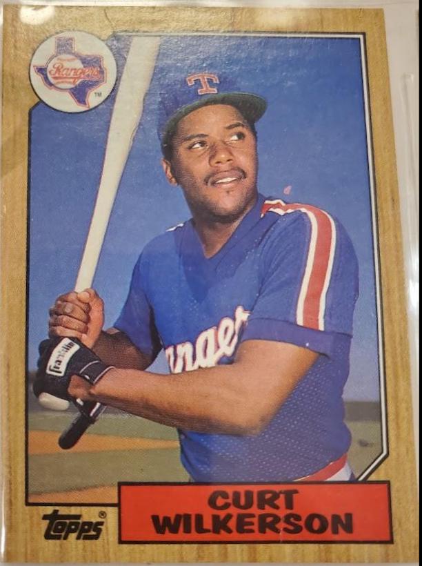 Curt Wilkerson #228 Baseball Cards 1987 Topps