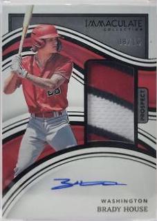 Brady House [Prospect Patch Autograph Black] #25