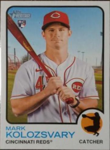 Mark Kolozsvary #511 Baseball Cards 2022 Topps Heritage