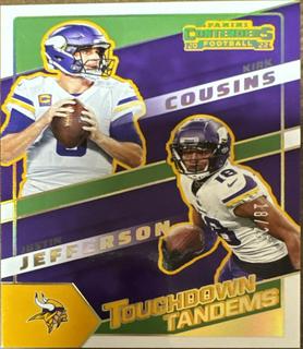 Justin Jefferson, Kirk Cousins