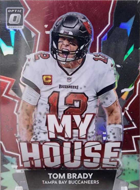 Tom Brady #MH-15 Football Cards 2022 Panini Donruss Optic My House