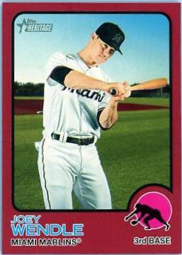 Joey Wendle [Red Border] #198