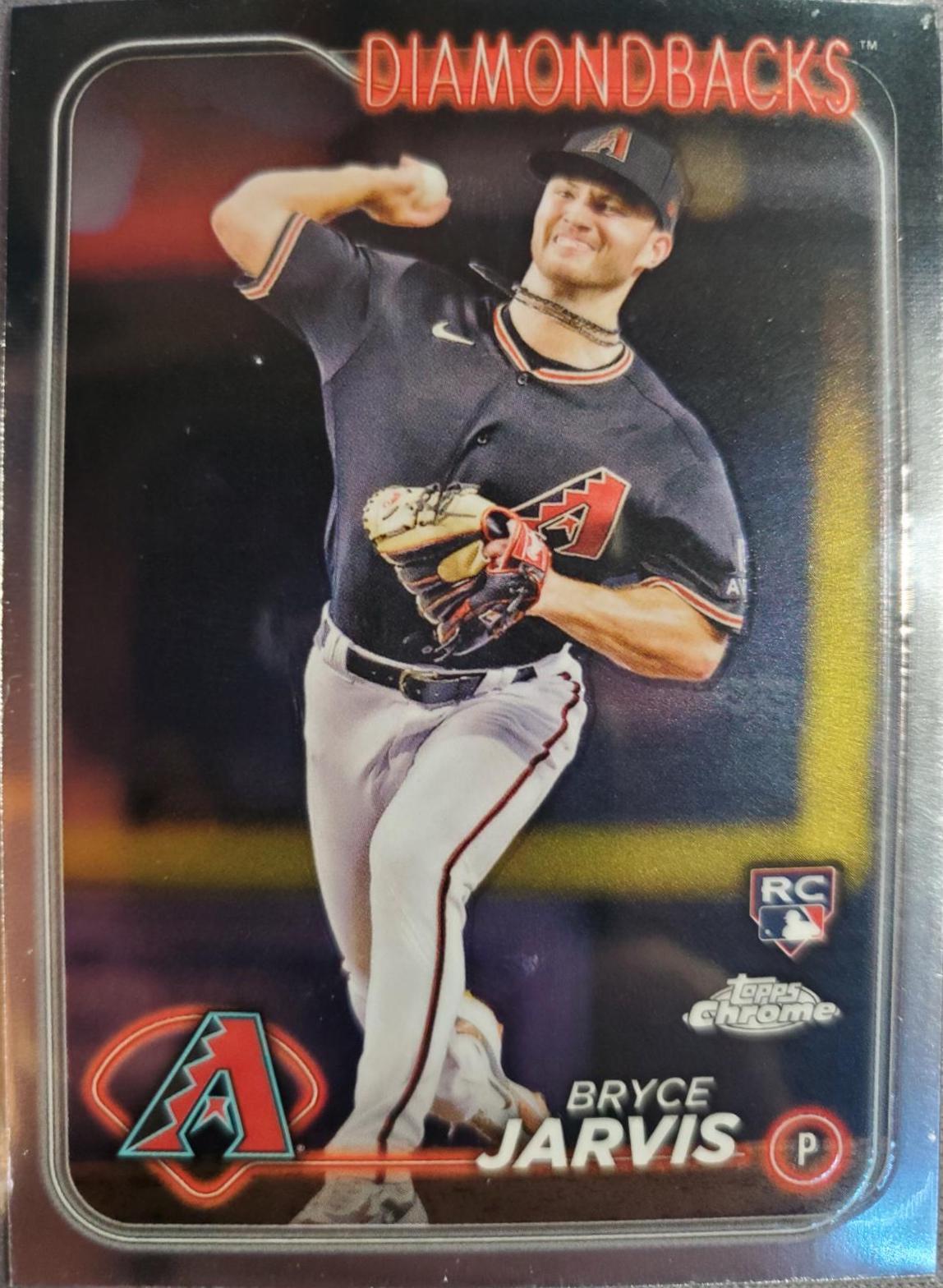 Bryce Jarvis #75 Baseball Cards 2024 Topps Chrome