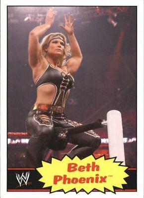 Beth Phoenix #5 Wrestling Cards 2012 Topps Heritage WWE