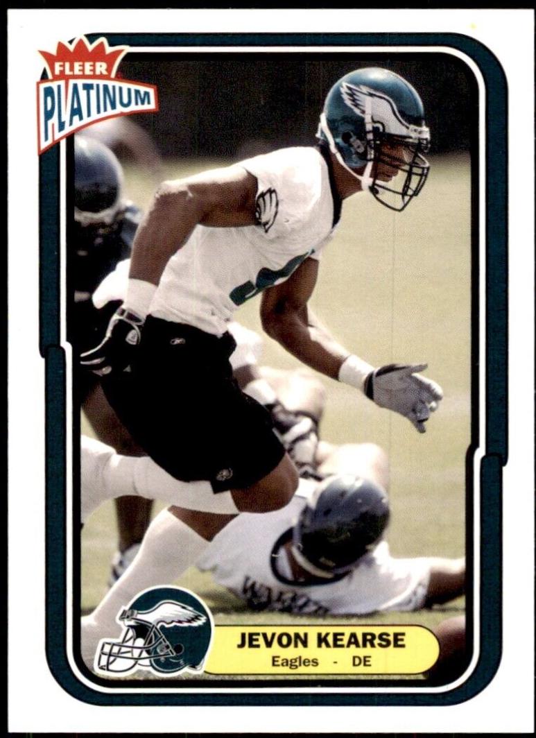 Jevon Kearse #9 Football Cards 2004 Fleer Platinum
