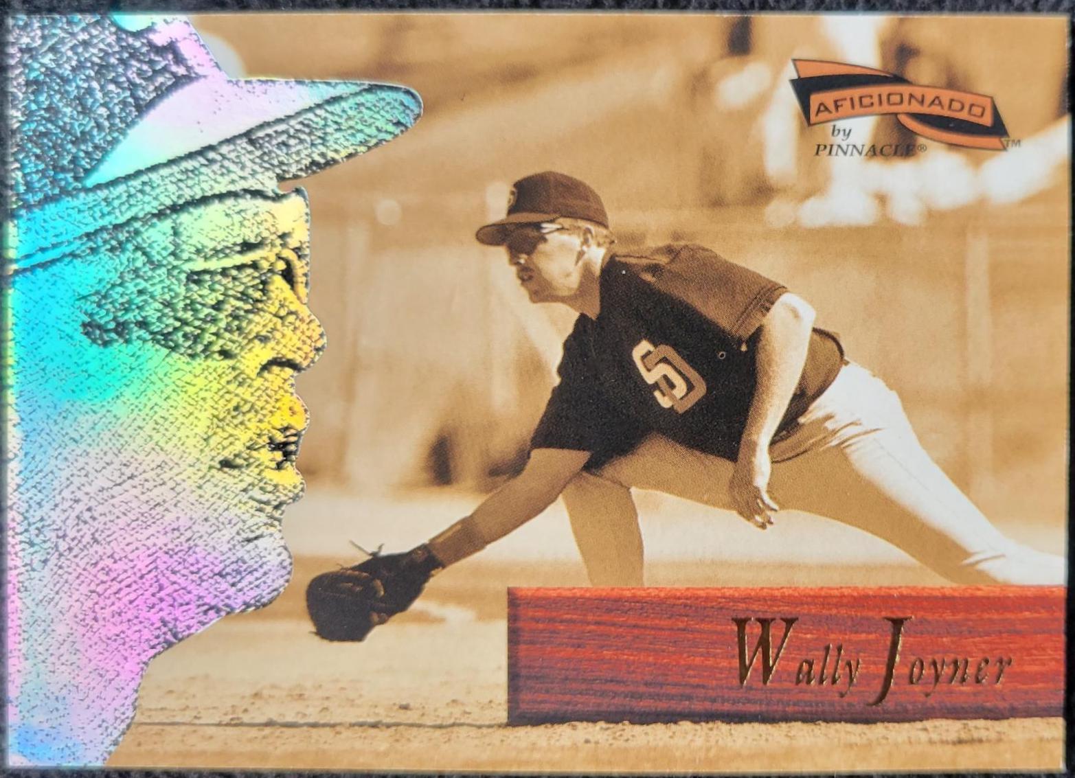 Wally Joyner #4 Baseball Cards 1996 Pinnacle Aficionado Slick Picks