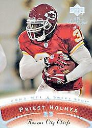 Priest Holmes #44 Football Cards 2003 Upper Deck Sweet Spot