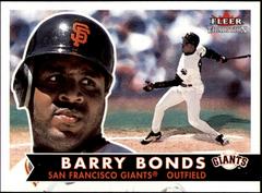 Barry Bonds #31 Baseball Cards 2001 Fleer Tradition Prices