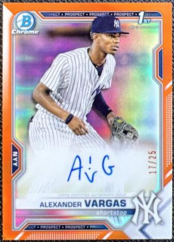 Alexander Vargas [Orange Refractor] #CPA-AV