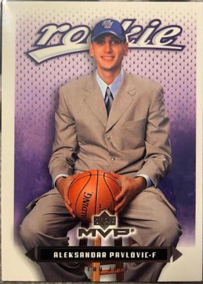 Aleksandar Pavlovic #219 Basketball Cards 2003 Upper Deck MVP