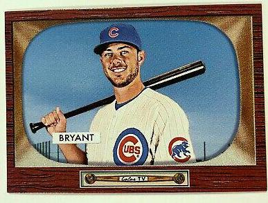 Kris Bryant #4 Baseball Cards 2016 Topps Throwback Thursday