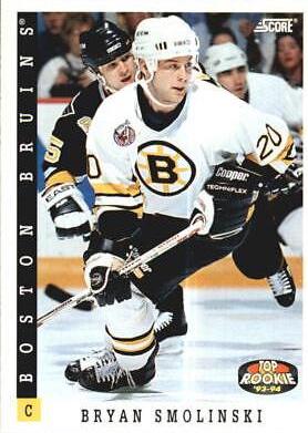 Bryan Smolinski #472 1993-94 Score (US) Hockey
