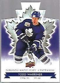 Todd Warriner [Blue Die Cut] #77
