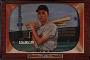 1955 Frank Bolling [Frank Bolling Back] #204