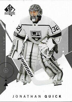 Jonathan Quick #16 Hockey Cards 2018 SP Authentic
