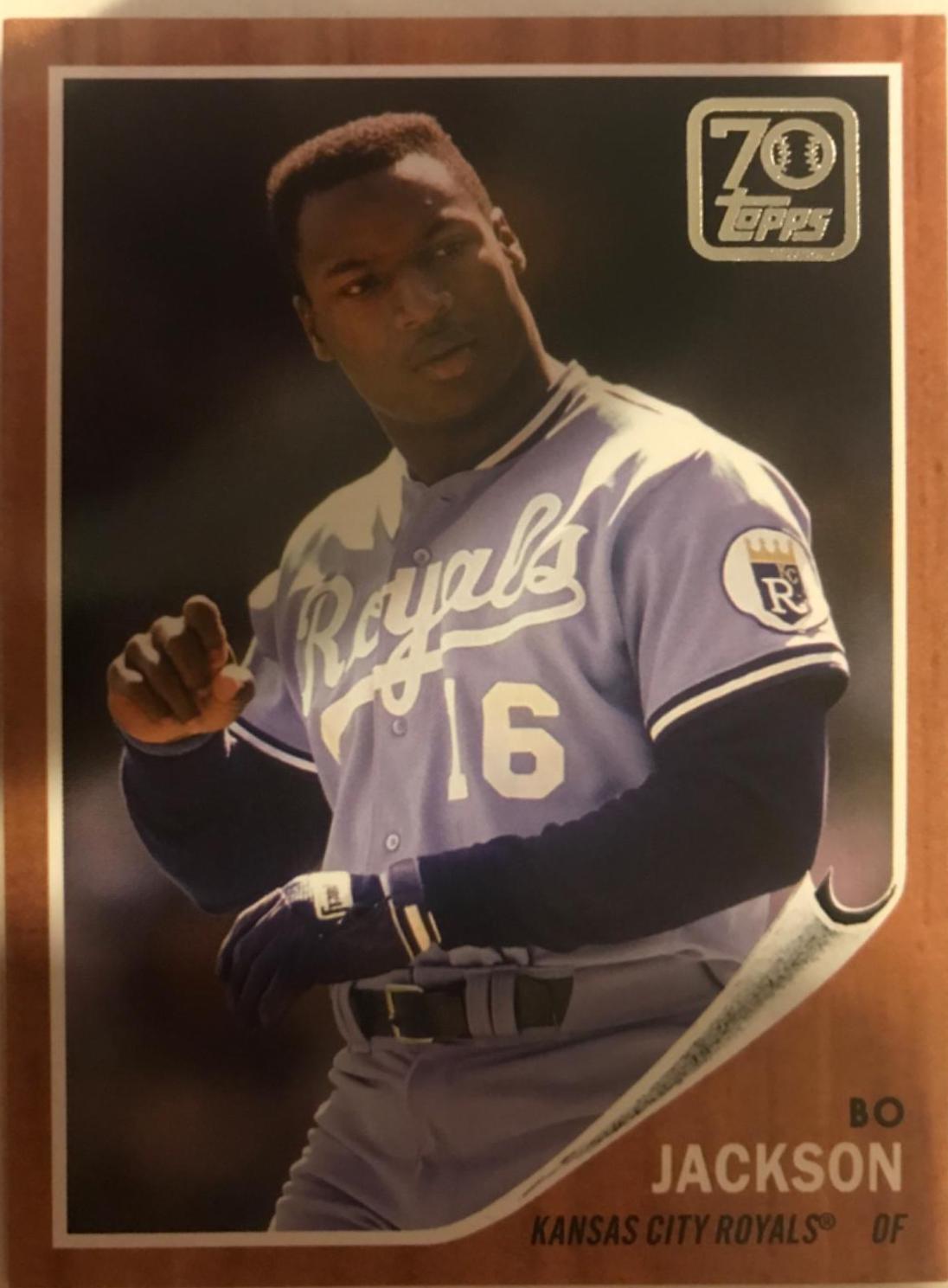 Bo Jackson #70YT-12 Baseball Cards 2021 Topps 70 Years of Baseball