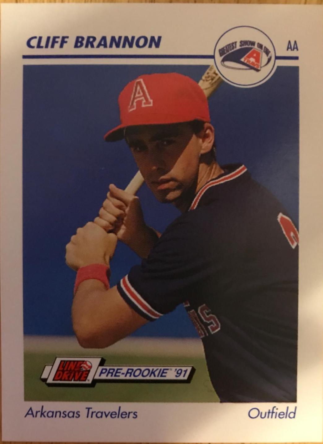 Cliff Brannon #27 Baseball Cards 1991 Impel Line Drive Pre Rookie AA