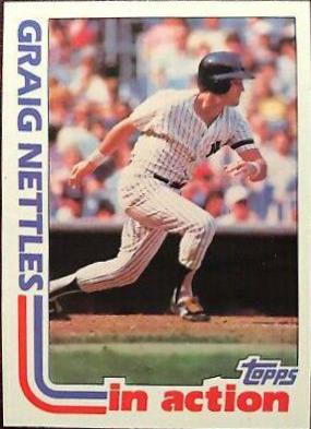 Graig Nettles #506 1982 Topps Baseball