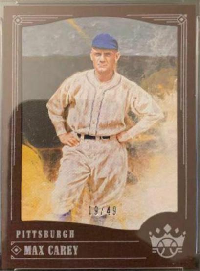 Max Carey #15 2018 Panini Diamond Kings Baseball