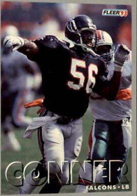 Darion Conner #16 Football Cards 1993 Fleer